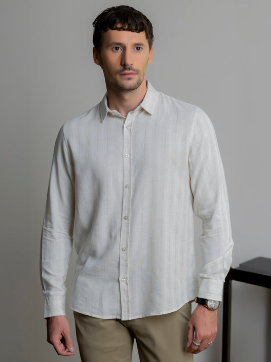 Casual Wear Stripe L/S Shirt