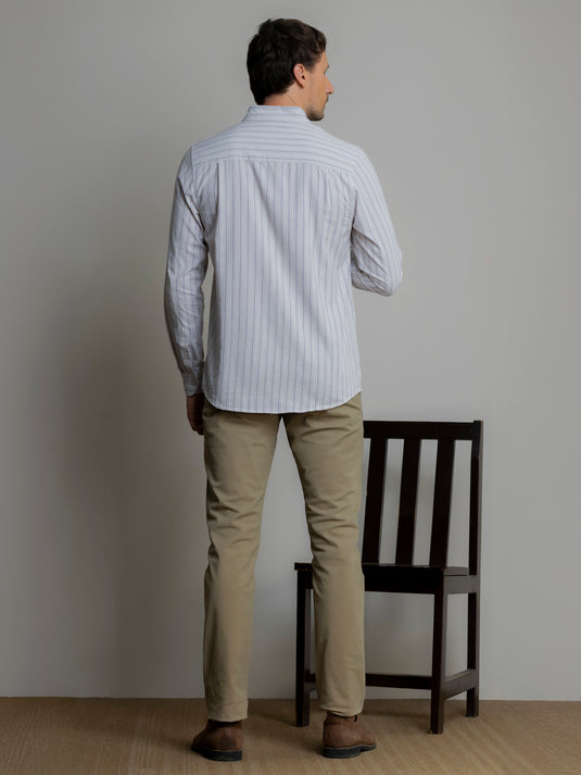 Casual Wear Stripe L/S Shirt