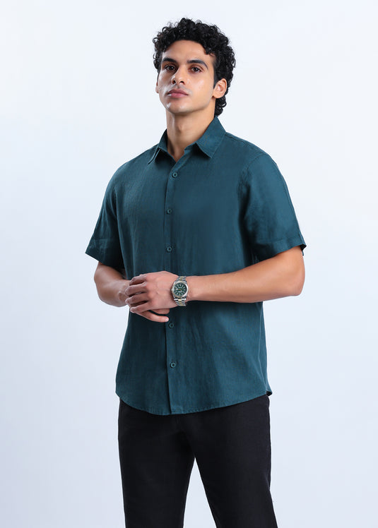 Linen Spencer S/S Shirt