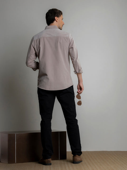 Casual Wear Courduroy L/S Shirt