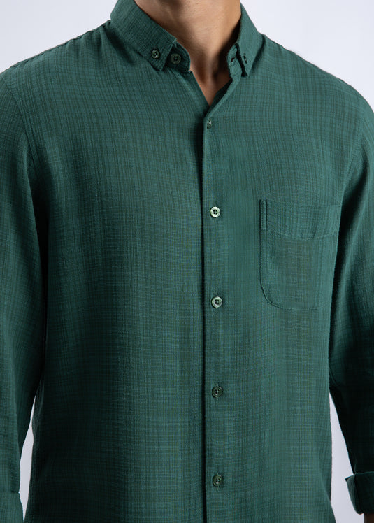 Casual Wear Check L/S Shirt