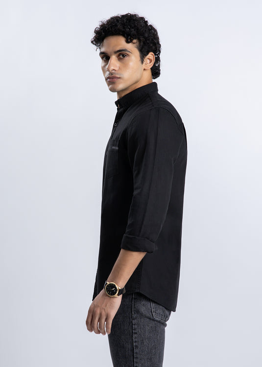 Detailed Casual Wear L/S Shirt