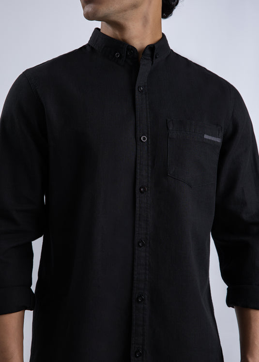 Detailed Casual Wear L/S Shirt
