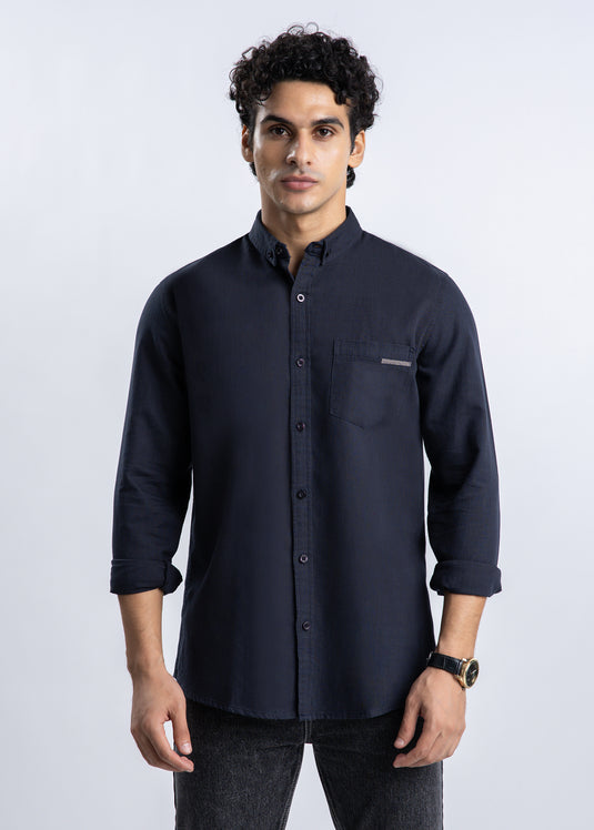 Detailed Casual Wear L/S Shirt
