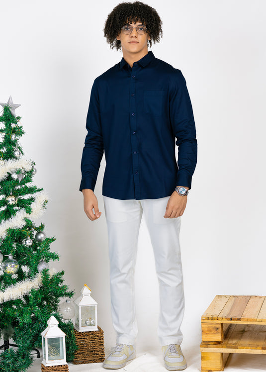 Cotton Regular L/S Shirt