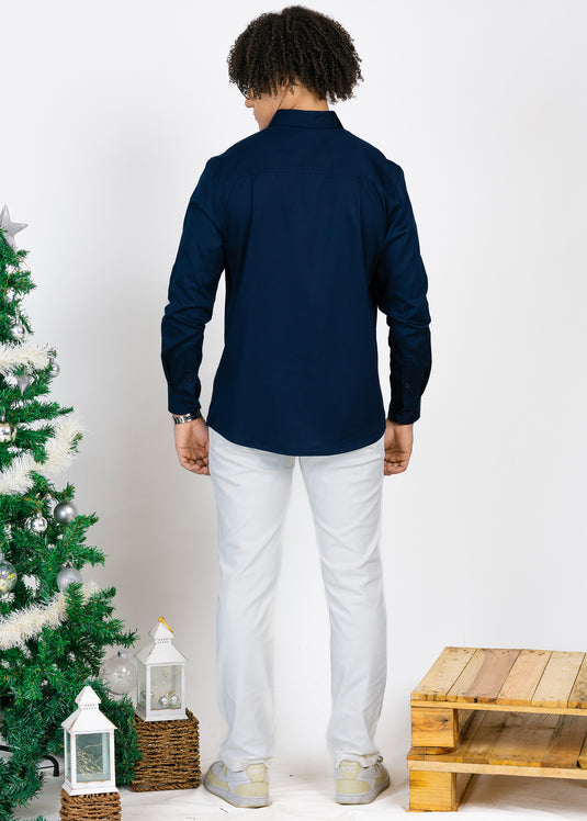 Cotton Regular L/S Shirt