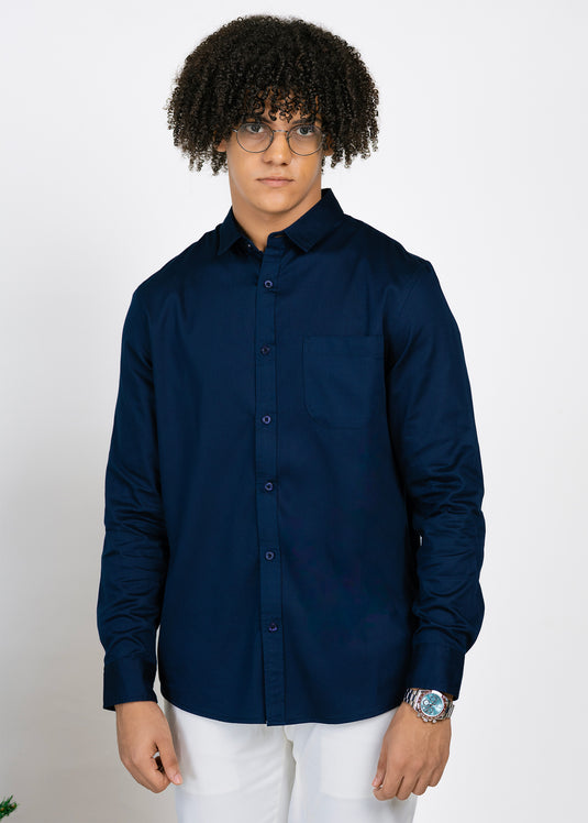 Cotton Regular L/S Shirt