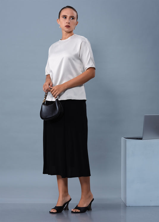 Kimono sleeve basic blouse