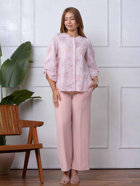 Sleeve Detailed Blouse