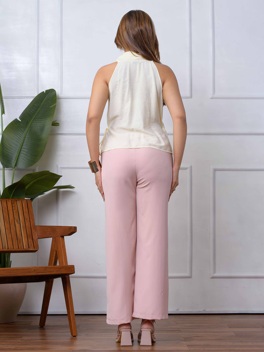 Sleeveless Wrap Top