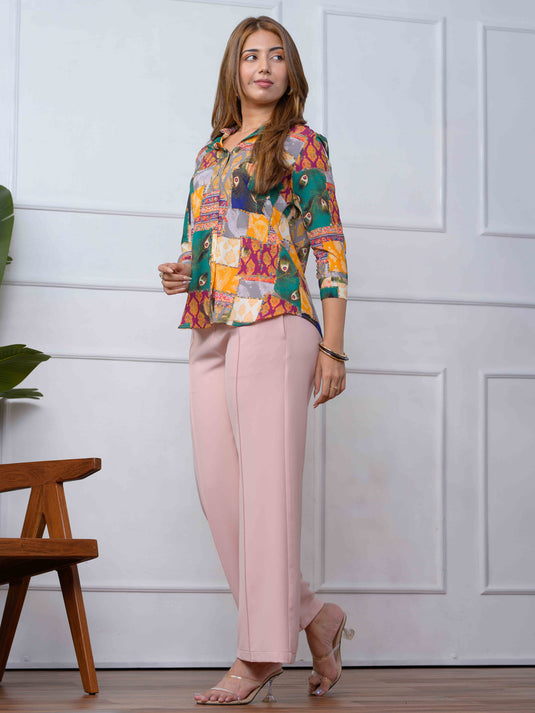 Printed Basic Shirt