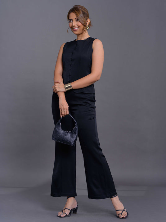 Sleeveless Button Down Top