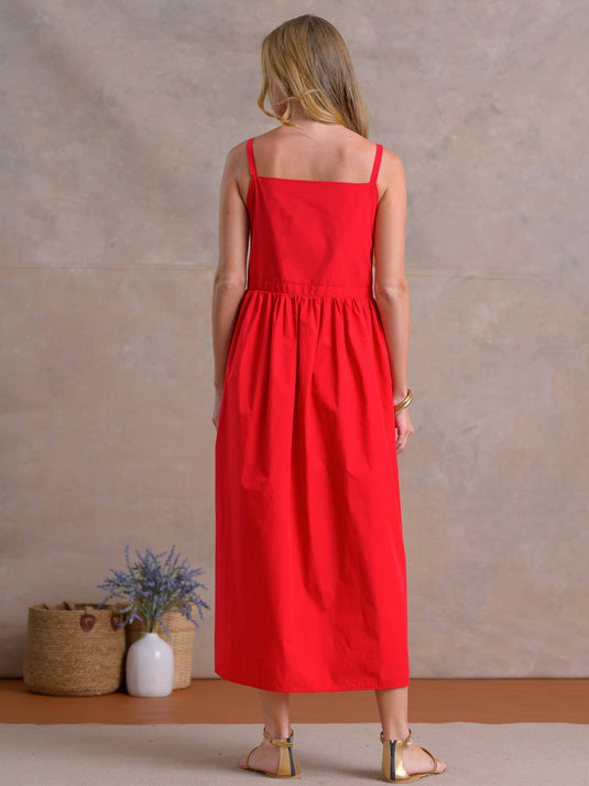 Strappy Apron Dress