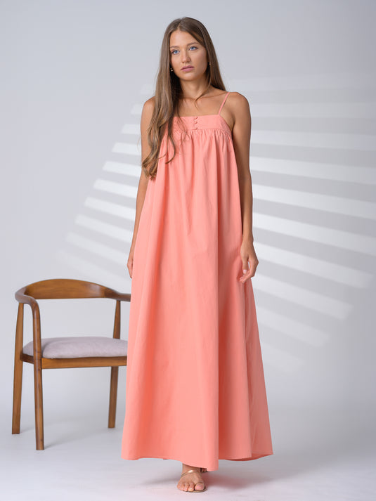 Strappy maxi dress
