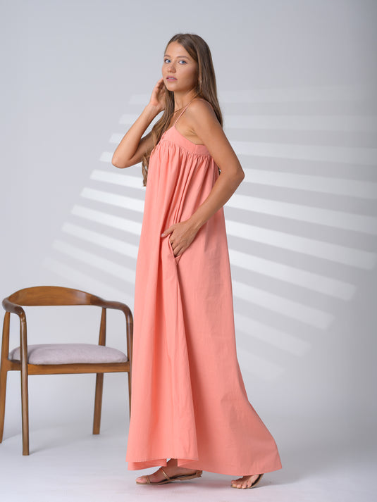 Strappy maxi dress