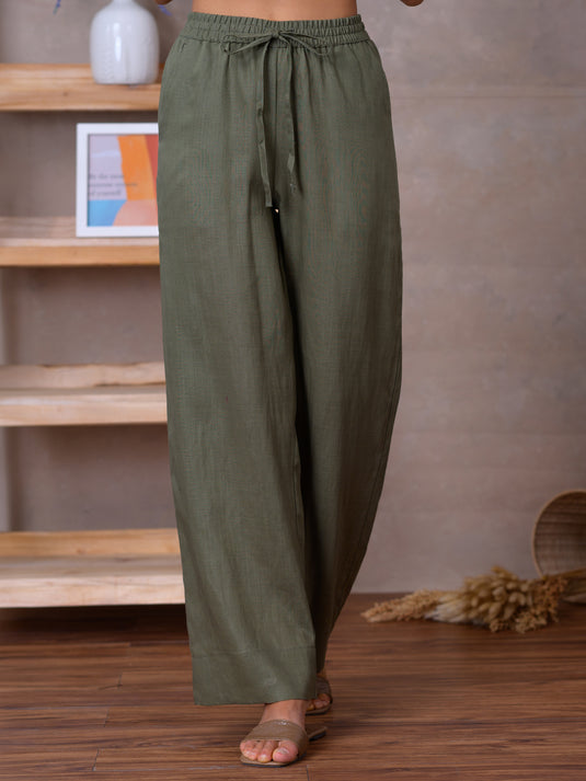 Basic draw cord pant