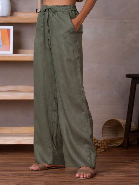 Basic draw cord pant