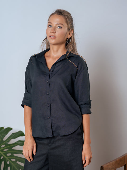 Basic linen shirt