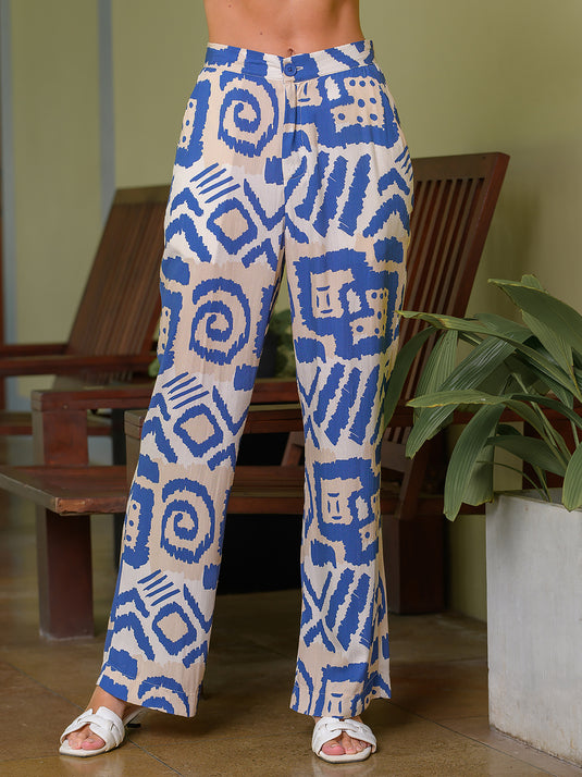 Basic printed pant