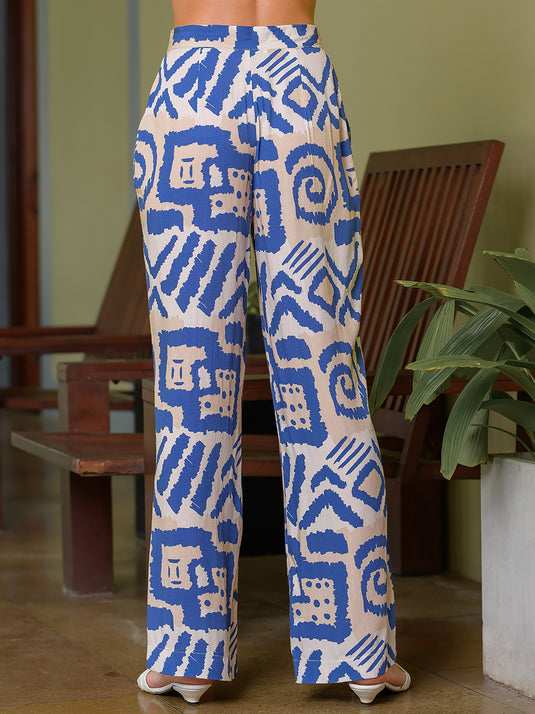 Basic printed pant