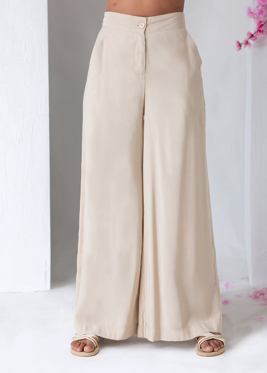 High Waisted Flared Pant