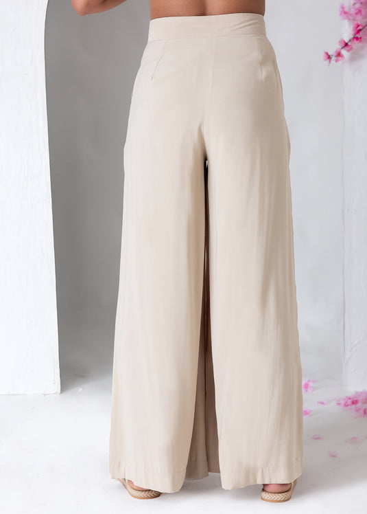 High Waisted Flared Pant