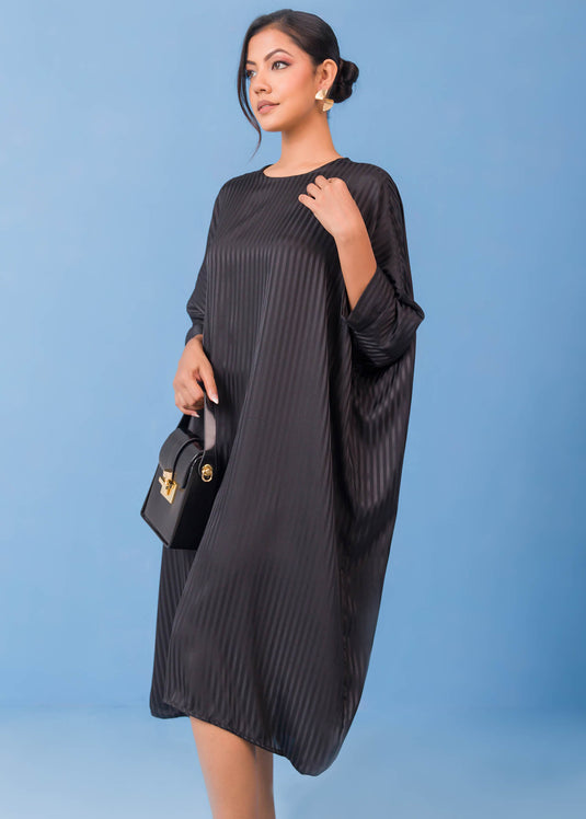Round Neck Kaftan Dress