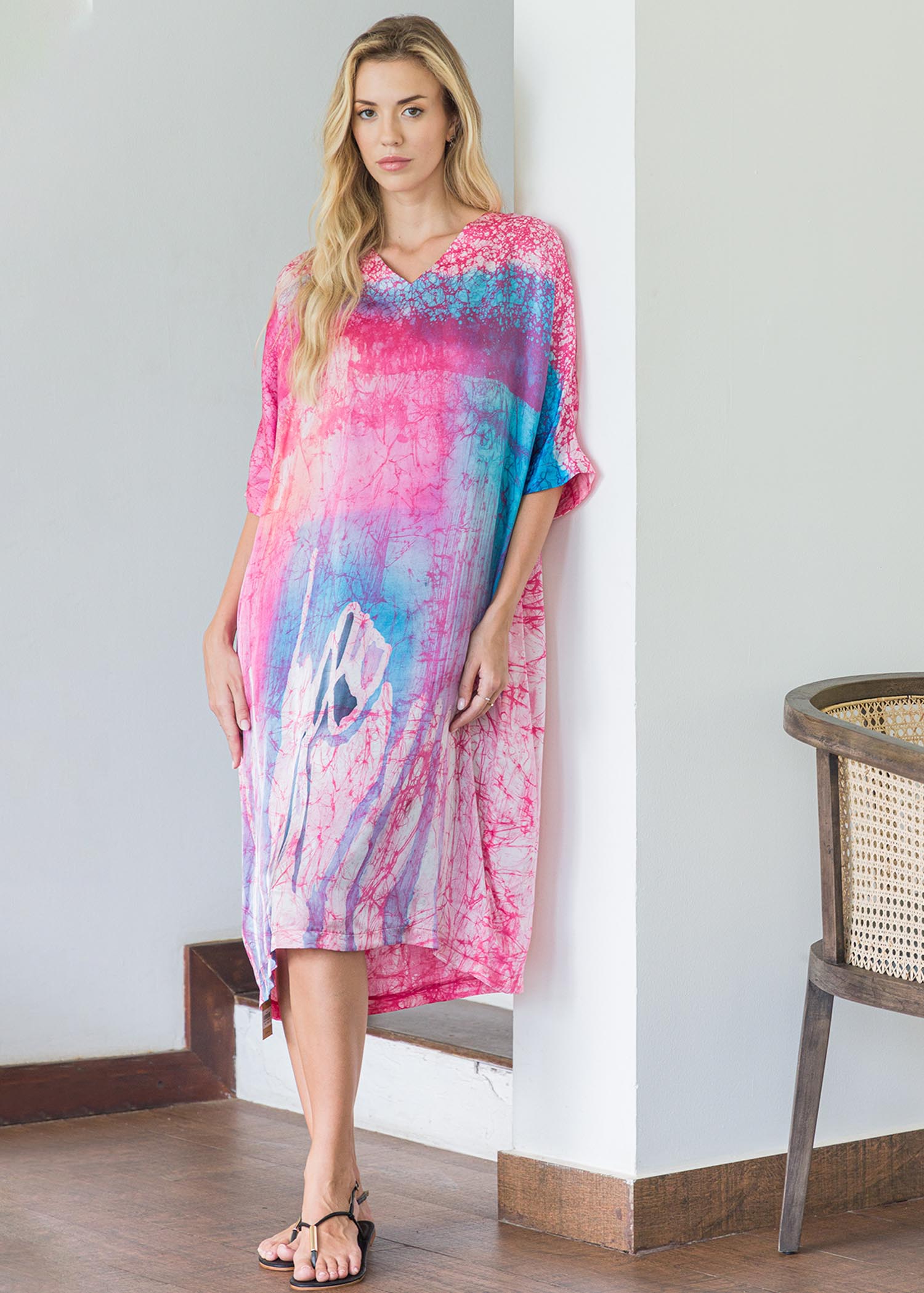 Batik kaftan dress shop