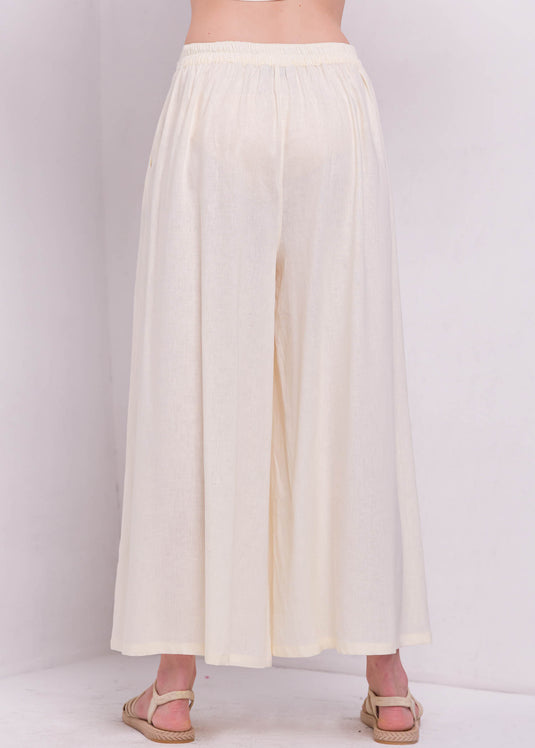 Wide Leg Pant With Pockets