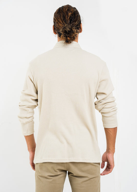 Casual Wear Mao Collar L/S T-Shirt