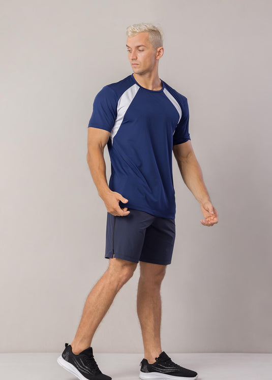 Active Wear T-Shirt With Front Contrast
