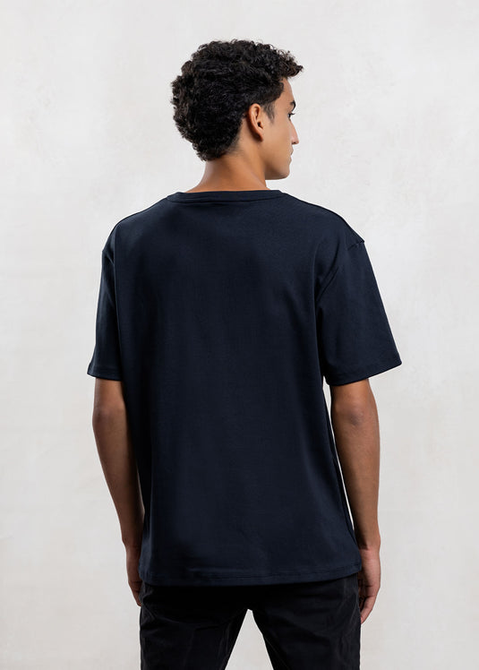 Detailed V-Neck T-Shirt