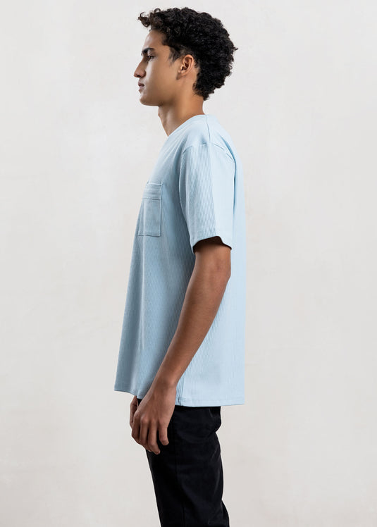 Detailed V-Neck T-Shirt