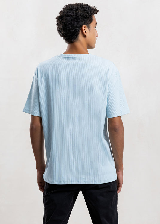 Detailed V-Neck T-Shirt