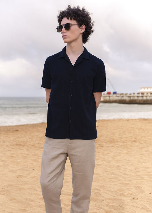 Resort shirt short sleeve