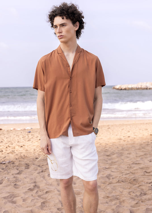 Resort shirt short sleeve