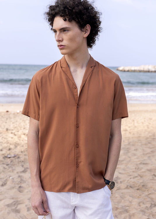Resort shirt short sleeve