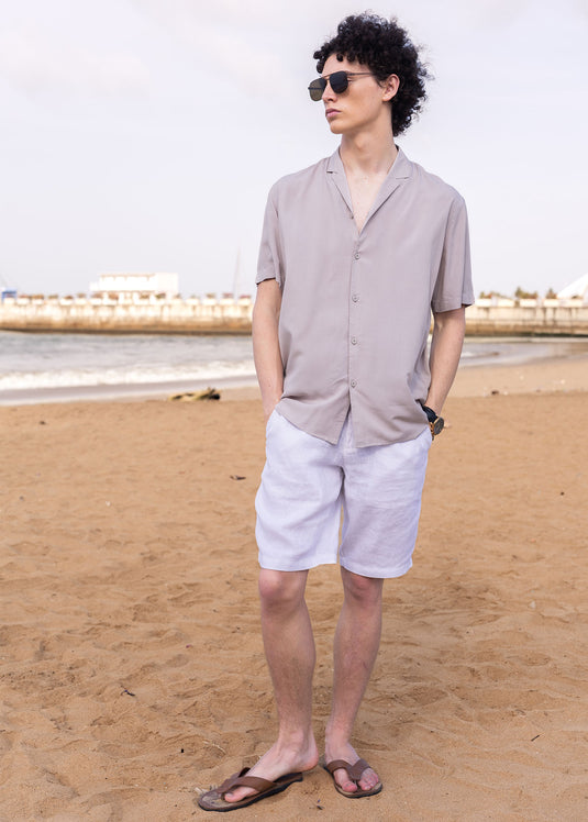 Resort shirt short sleeve
