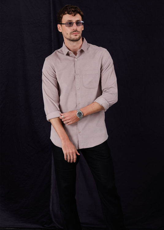 Mens Corduroy L/S Shirt.