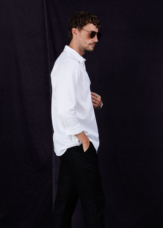 Casual Wear L/S Shirt With Flap Pkt.