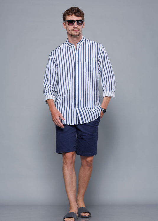 Casual Wear Stripe L/S Shirt