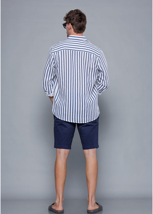 Casual Wear Stripe L/S Shirt