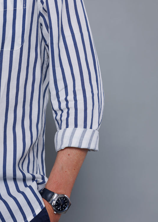 Casual Wear Stripe L/S Shirt