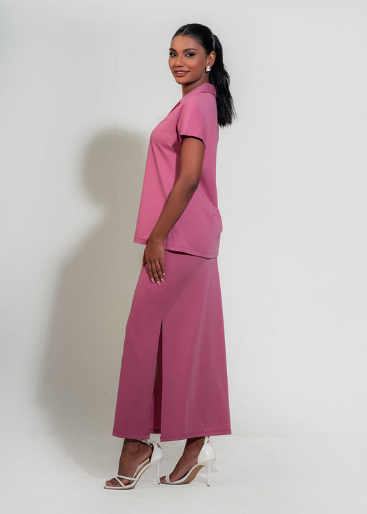 Basic top with collar