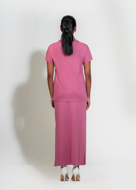 Basic top with collar