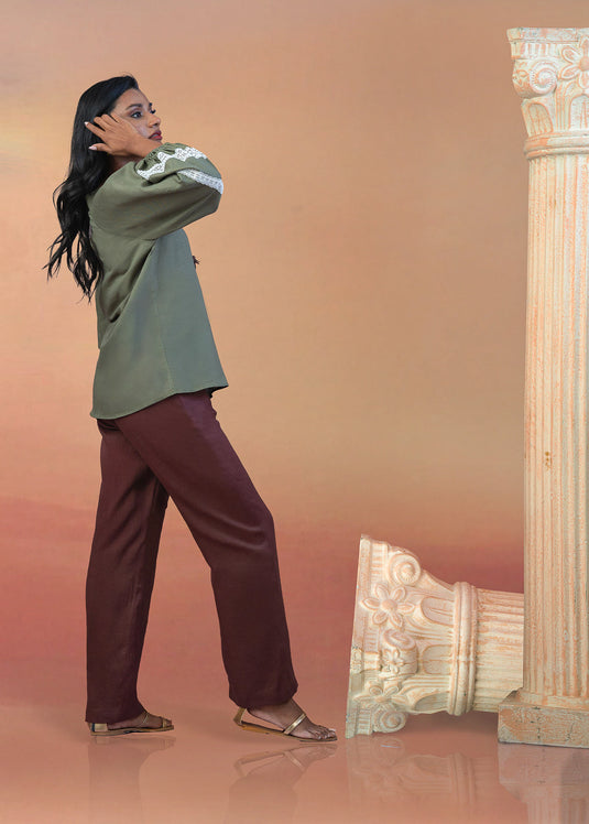 Basic draw cord pant