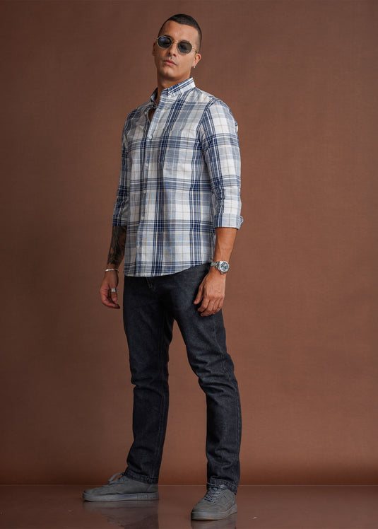 Casual Wear Check L/S Shirt