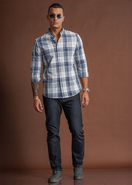 Casual Wear Check L/S Shirt