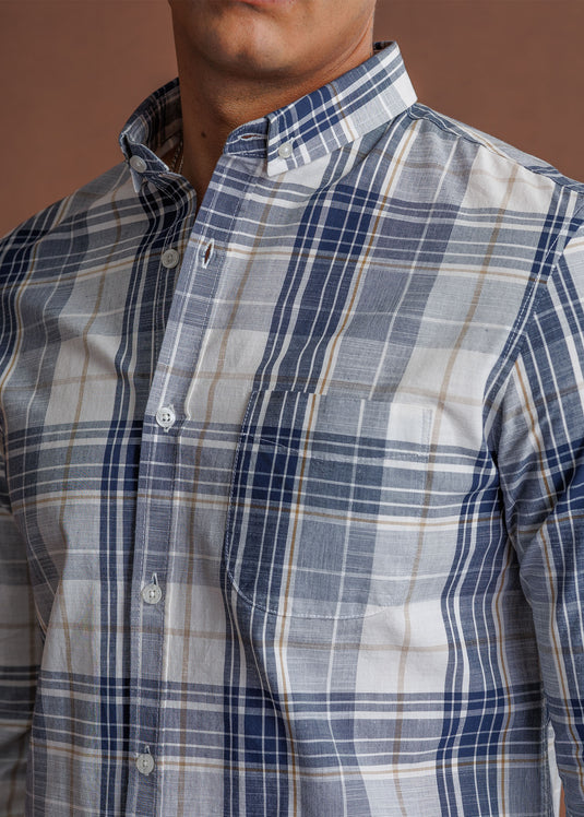 Casual Wear Check L/S Shirt