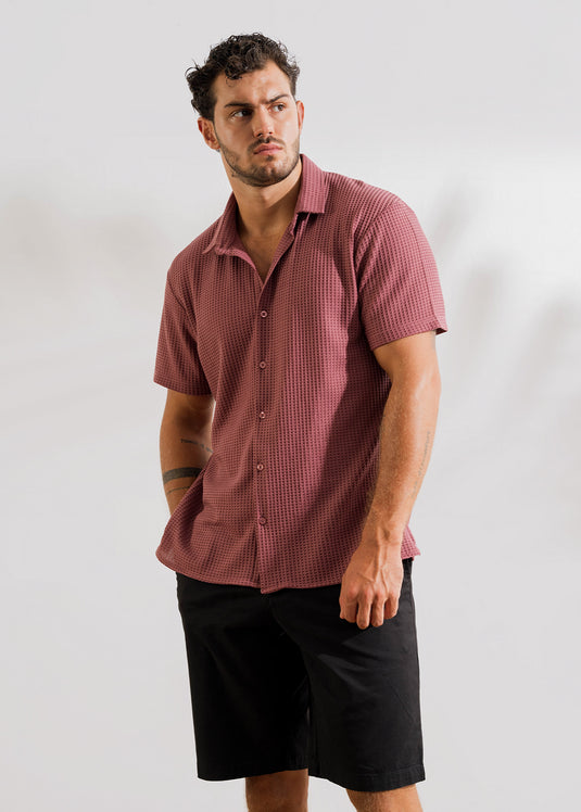 Waffle Short Sleeve Shirt